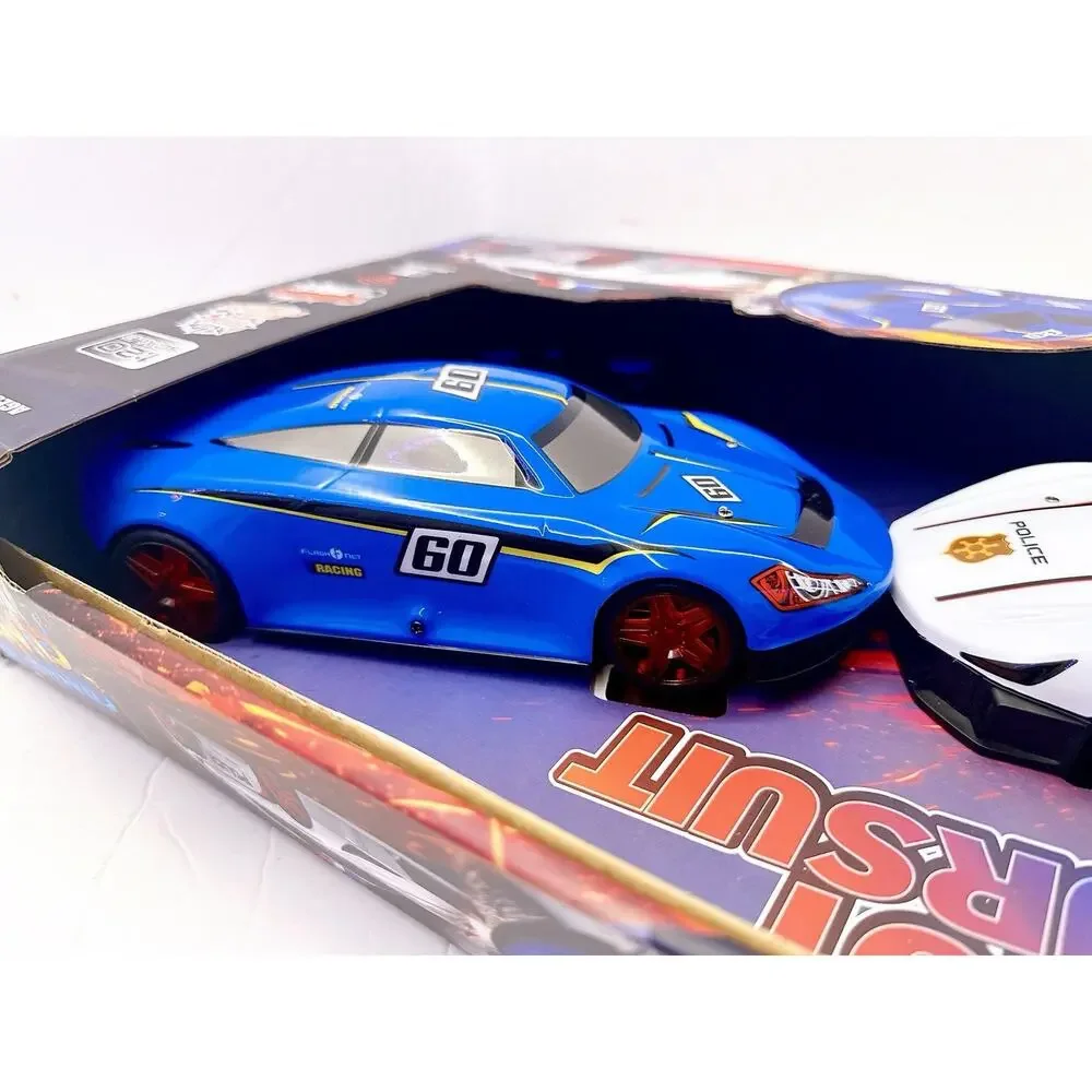 RC Car Remote Controller Car Toys Cop Dual Set Crash Flip Clash 1:20 Boys 6+